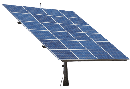 Imagem de um painel solar